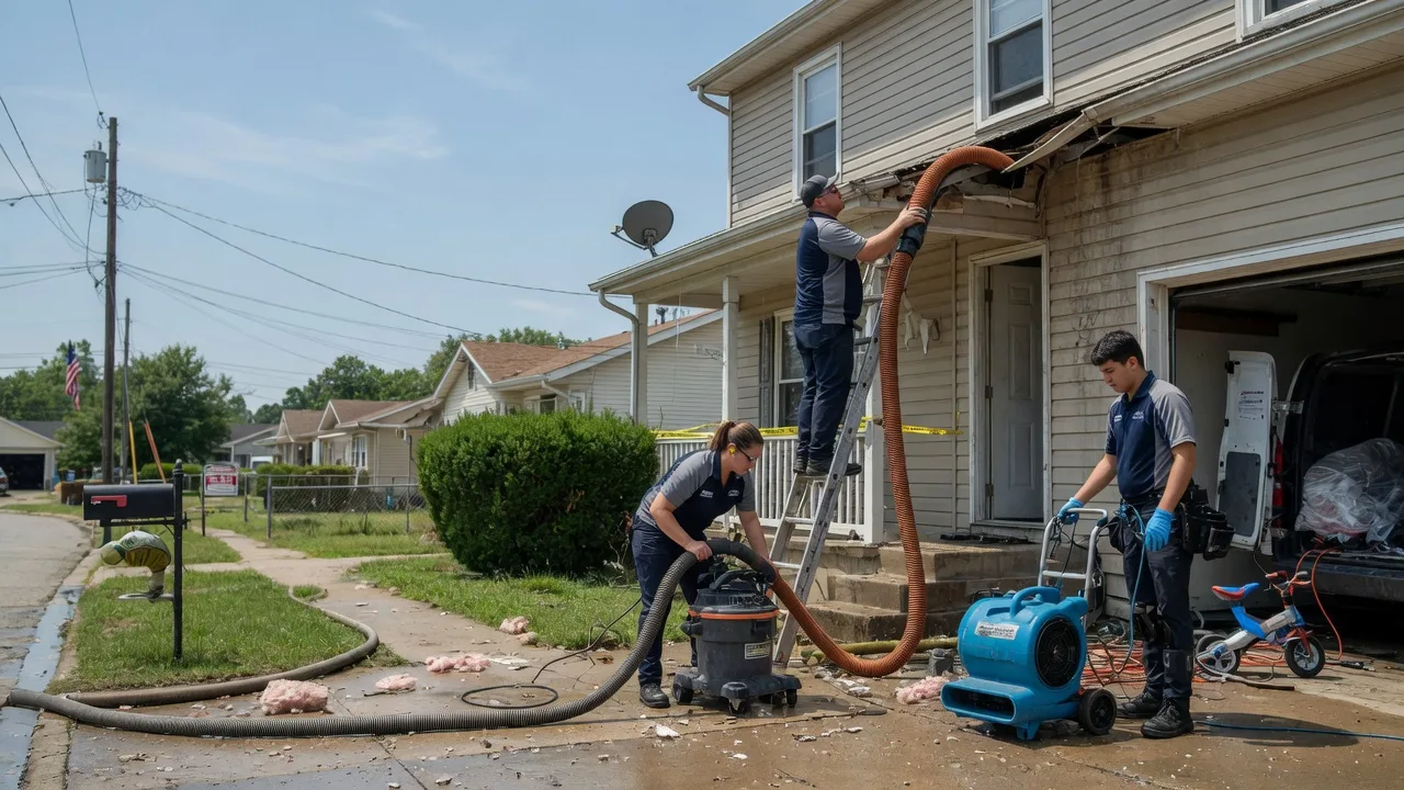 Water Damage Restoration in Perkinston, MS near me
